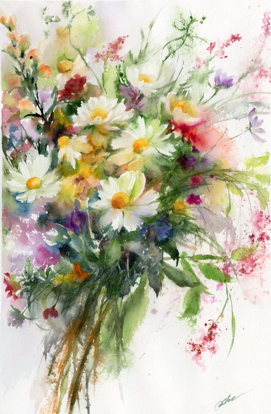 White Daisies Bouquet