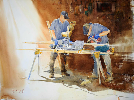 Morning at Repair Shop