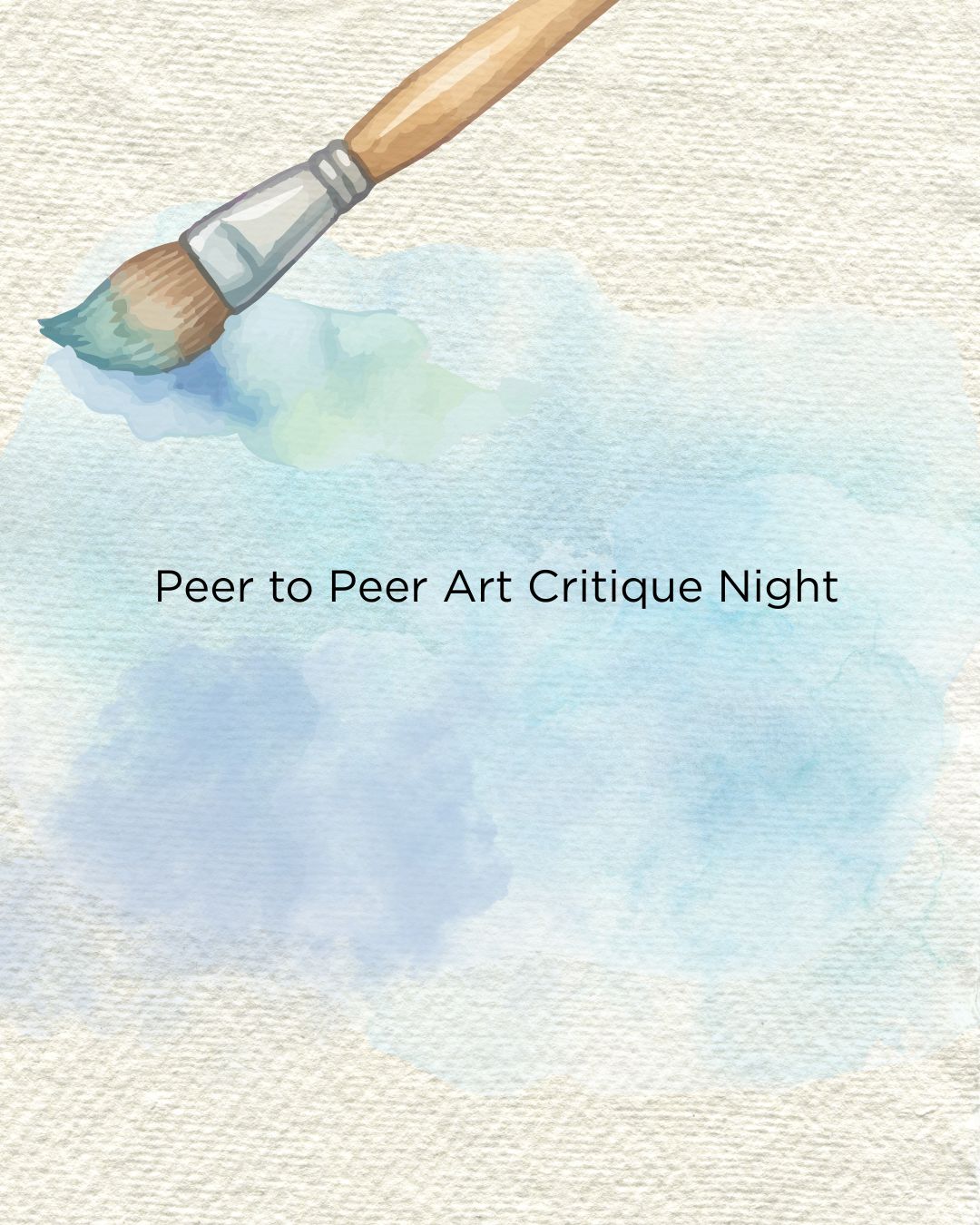 Peer to Peer Art Critique Night Ticket