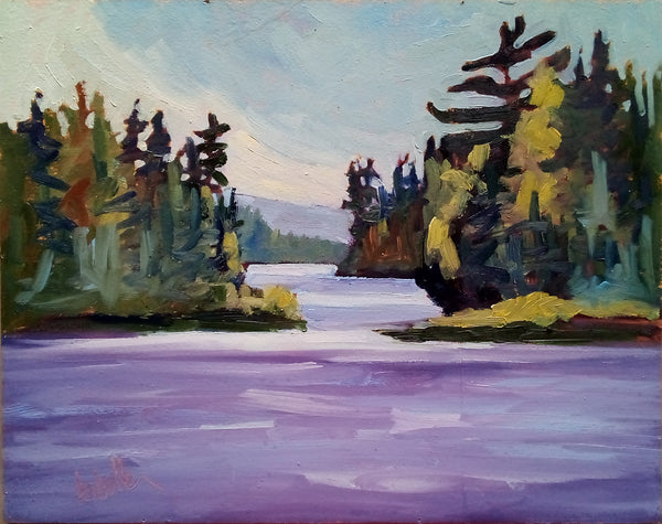Zig Zag Points of Whitefish (Whitefish Lake-Algonquin Park-ON)