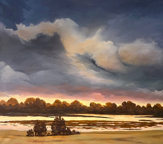 Tidal Skies - Avon River, Low Tide