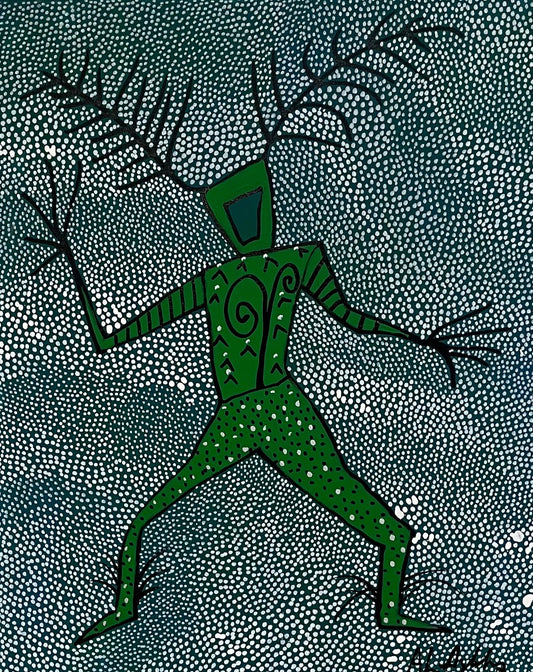 Green Thunder Man