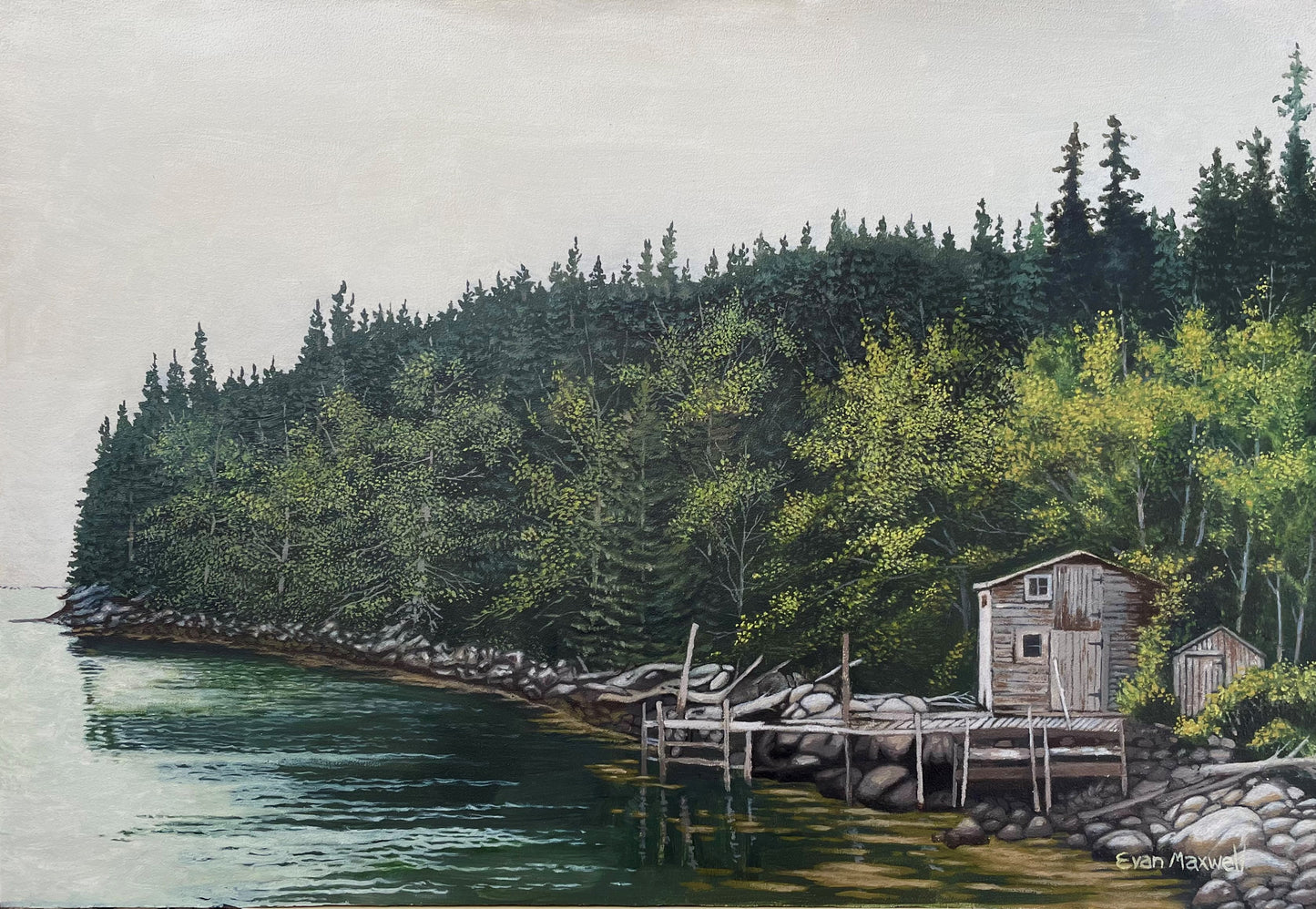 Fish Shack Near Fox Harbour