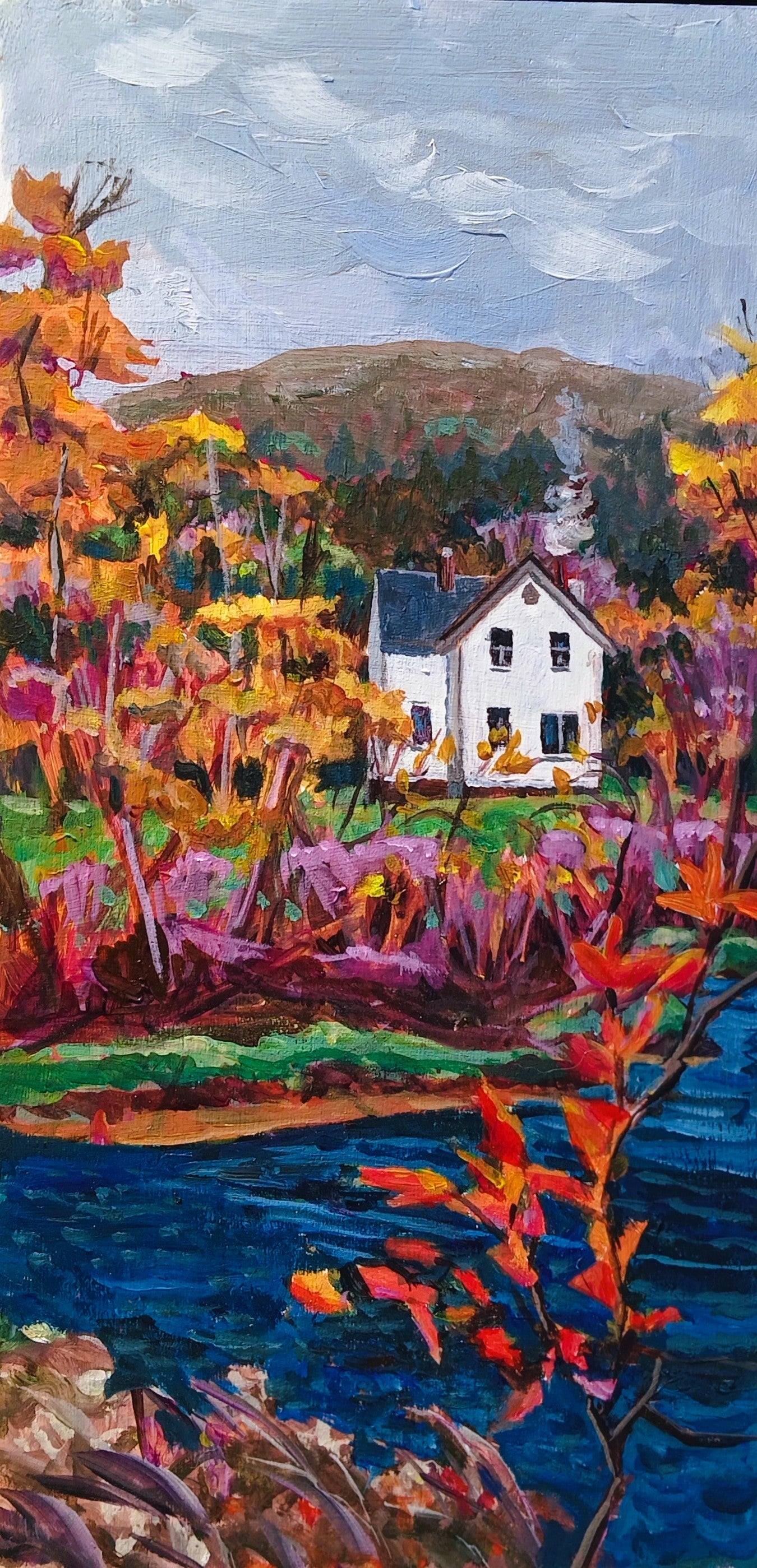 House Around the Corner - Plein Air