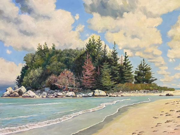 Beach Cloudy Day