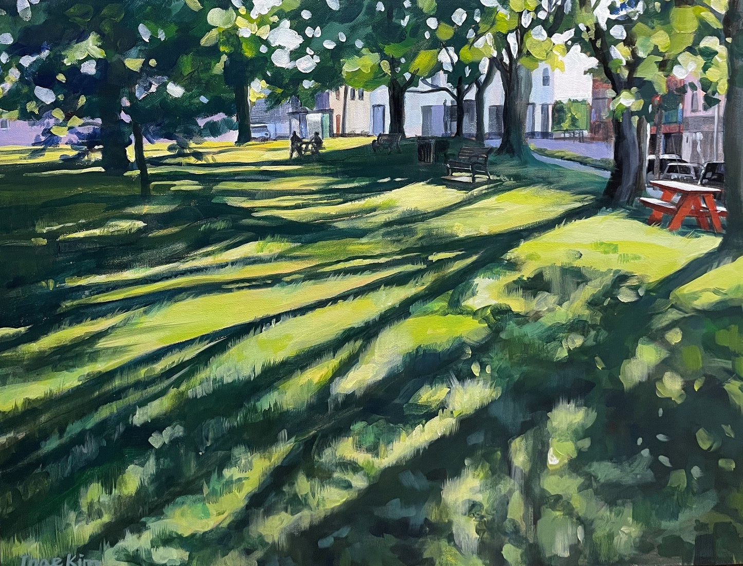 The Morning Light at the Hydrostone Park