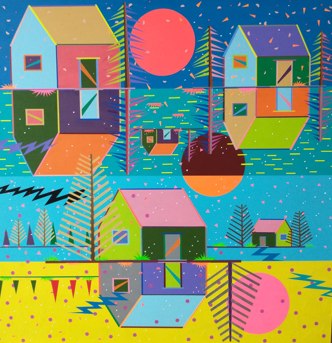 May 8 Opening Reception - Patrizia Berdkan: Upside Down & Inside Out