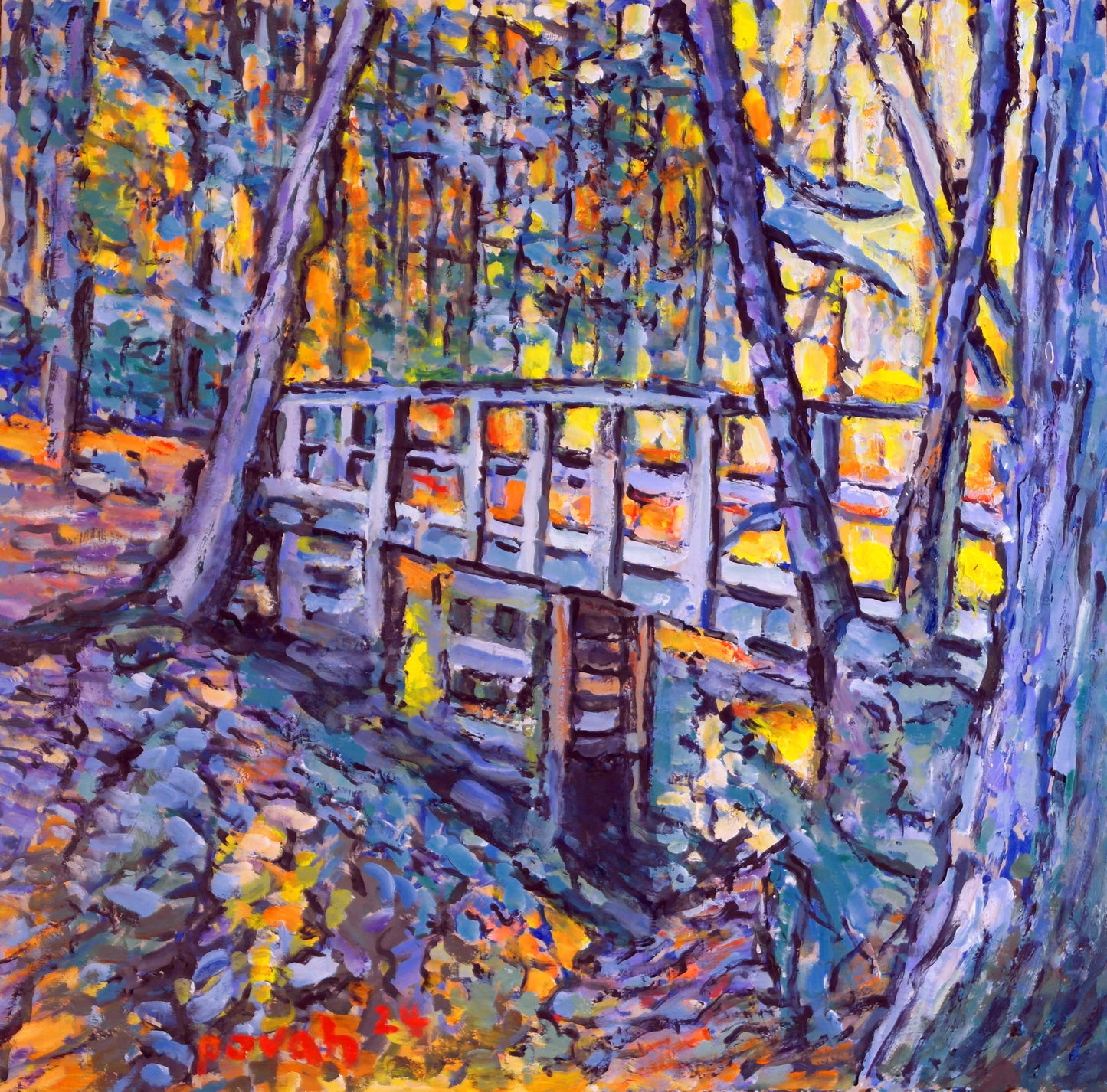 Footbridge at Roger's Brook - Keji