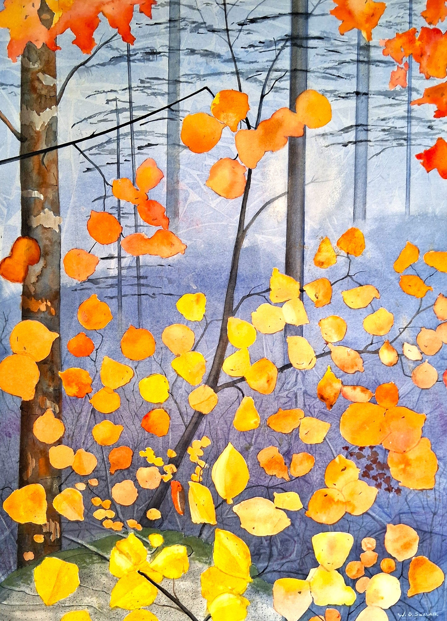 October Forest Composition