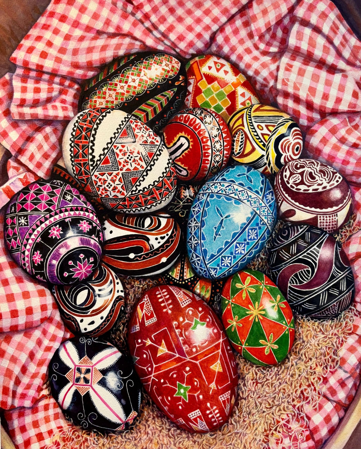 Pysanky Nestled in Tradition