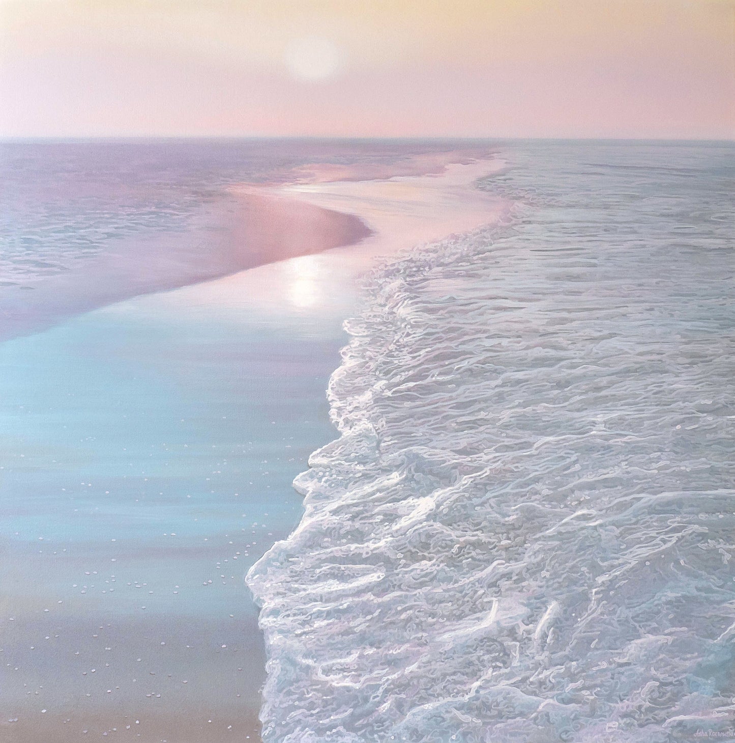 A Morning Stroll by the Ocean