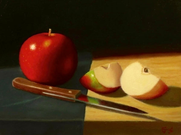 Apples, Knife and Cloth 2