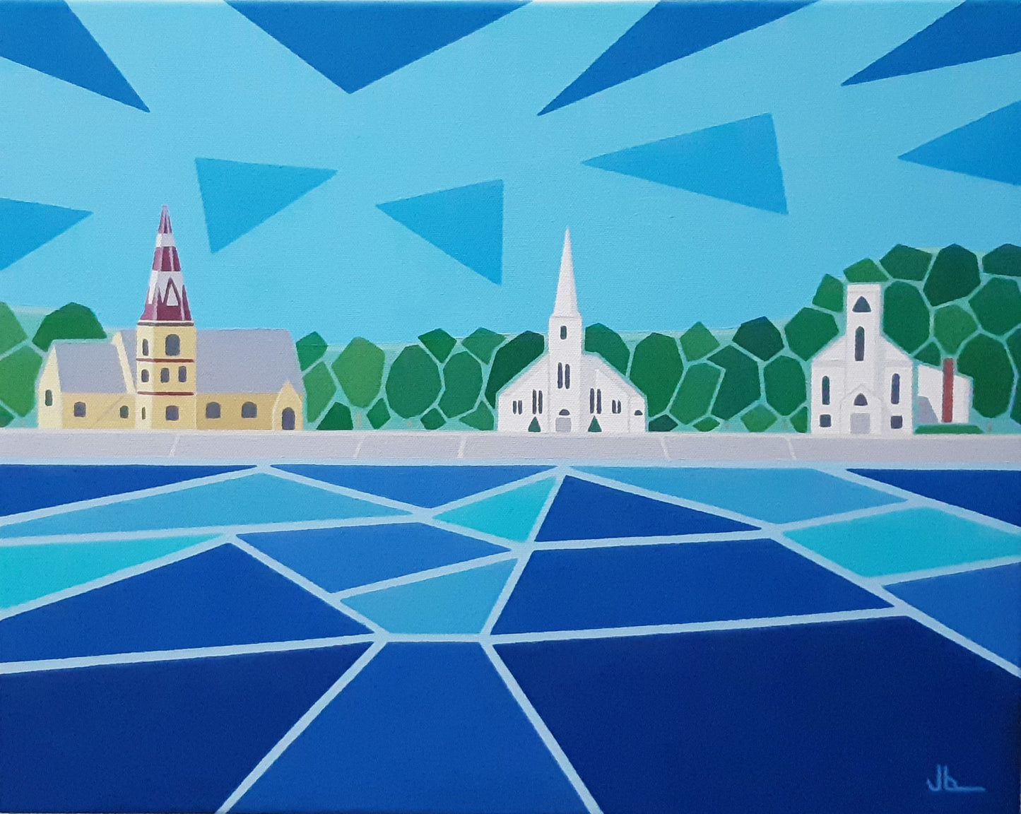 Churches of Mahone Bay - NS