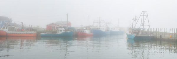 Foggy Morning at Harbourville Panorama #2  1/10