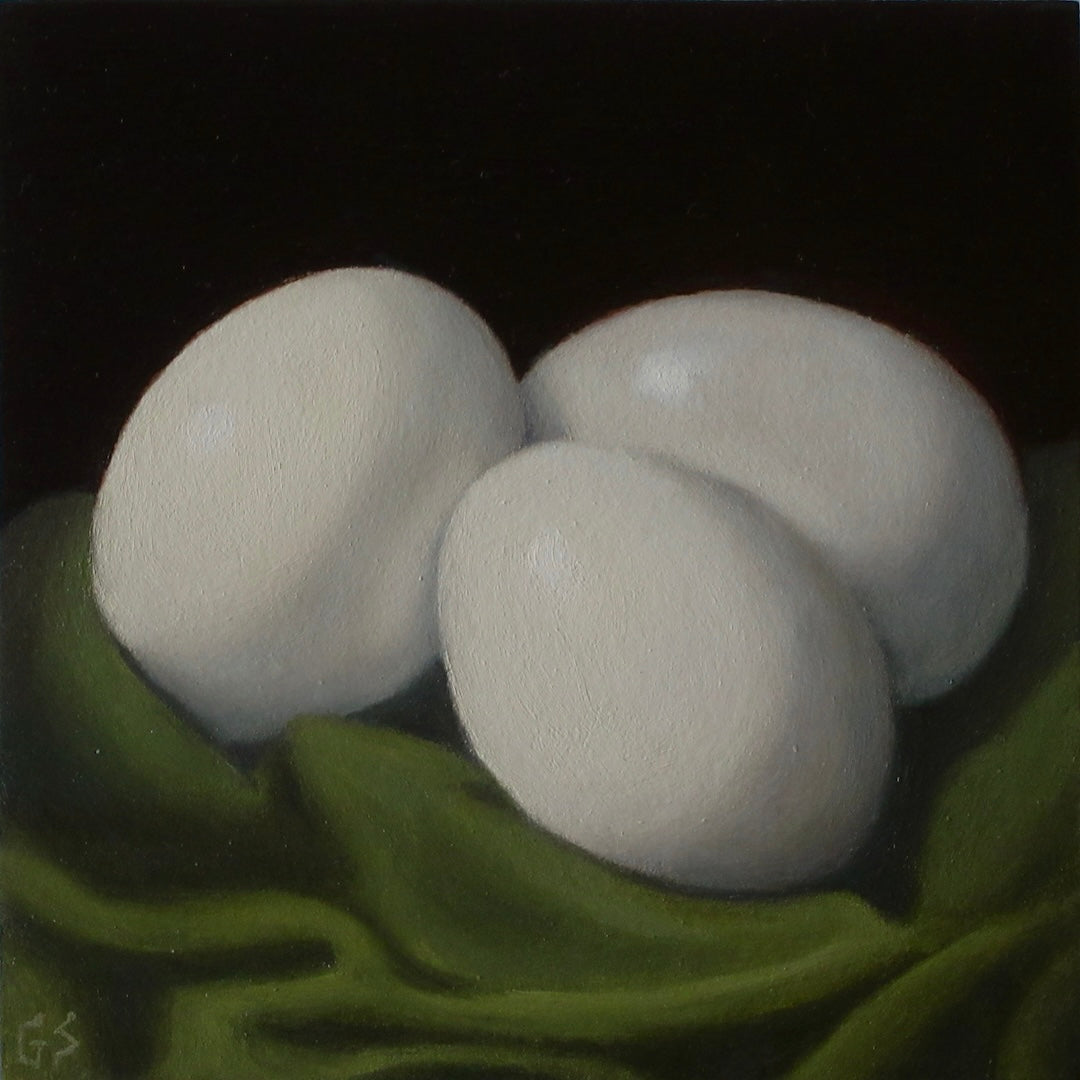 Eggs on Cloth