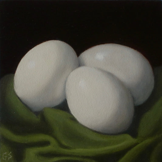 Eggs on Cloth