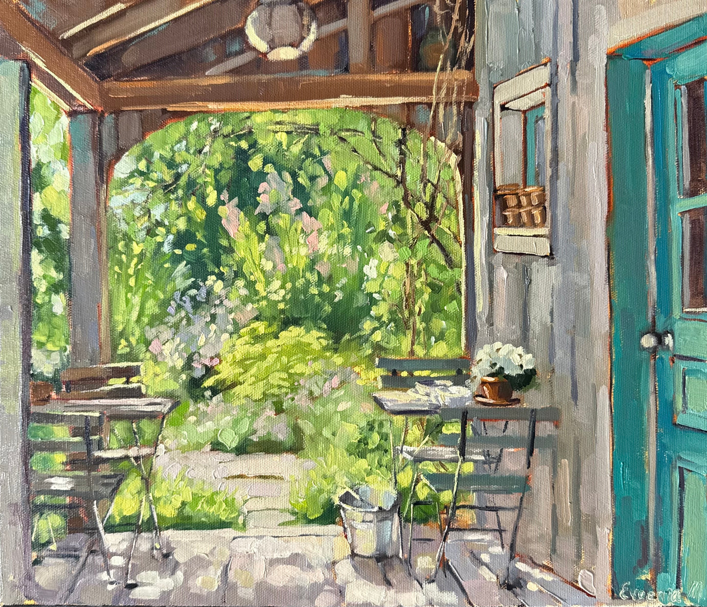 Stepping Into Summer - Tangled Garden