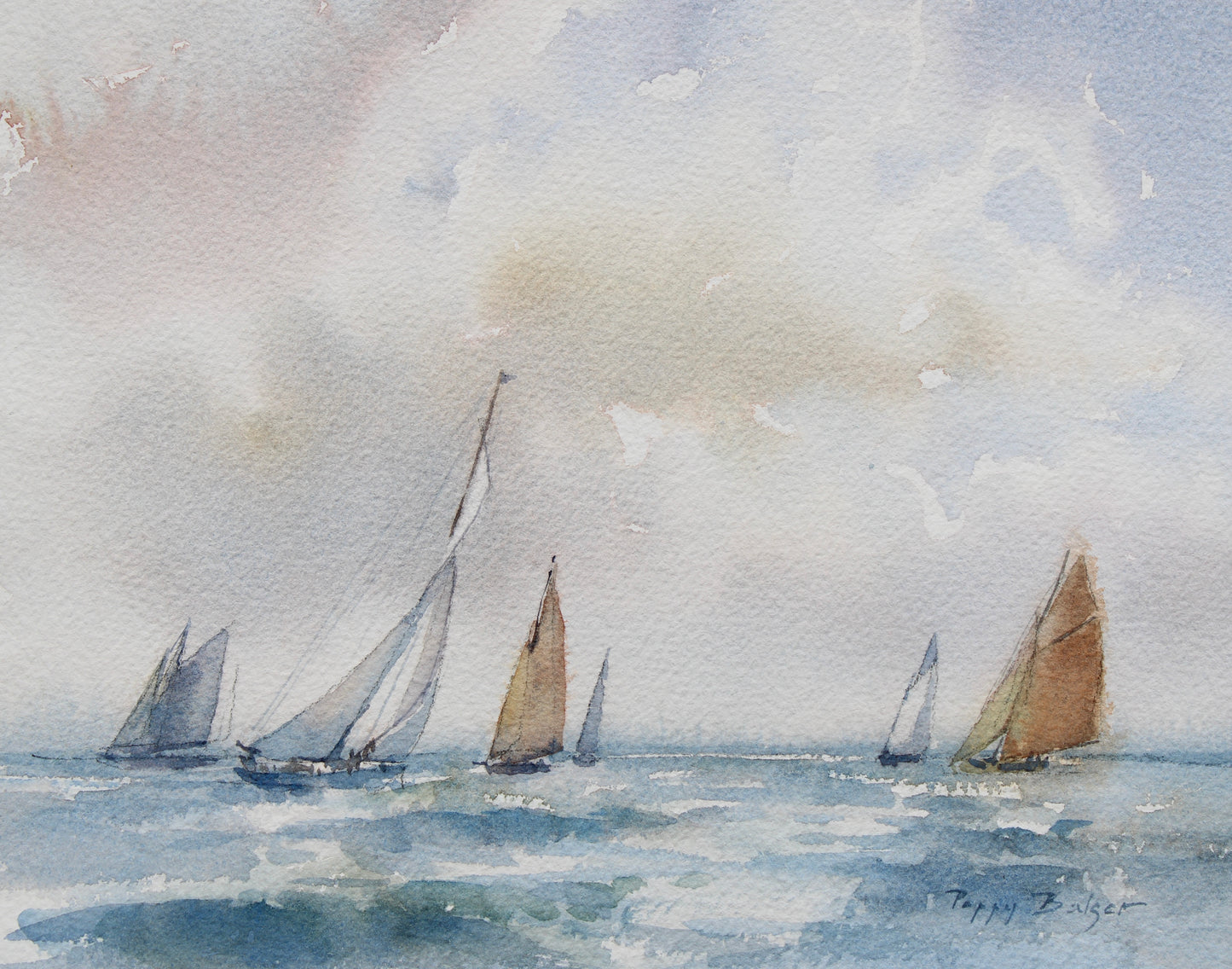 Regatta On Open Water
