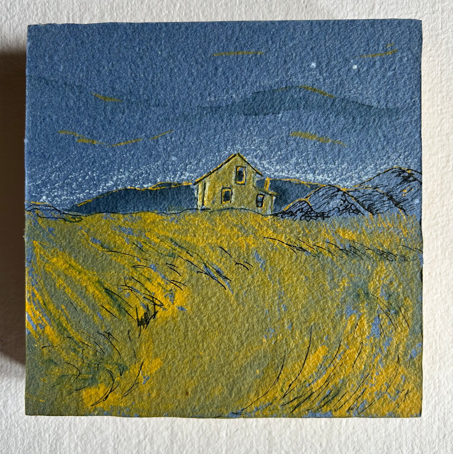 Windy Golds and Blues