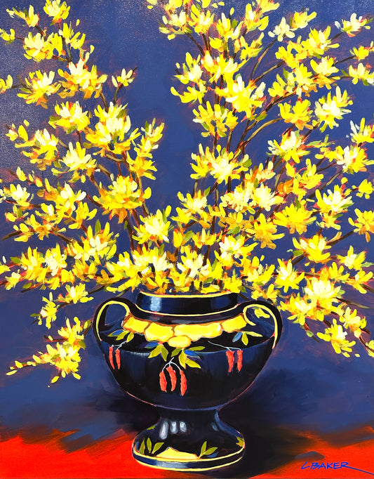 Forsythia Art Deco