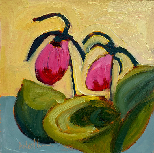 Two Lady Slippers