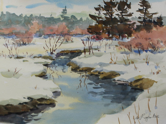 Jimtown Brook in Winter
