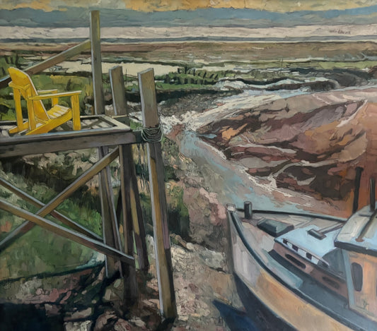 Looking Out Over Low Tide