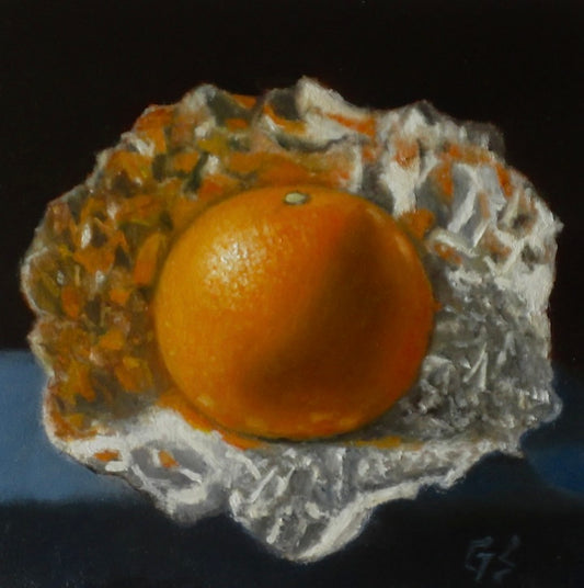 Orange on Foil #2