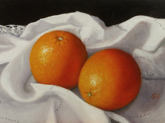 Oranges on Cloth #6