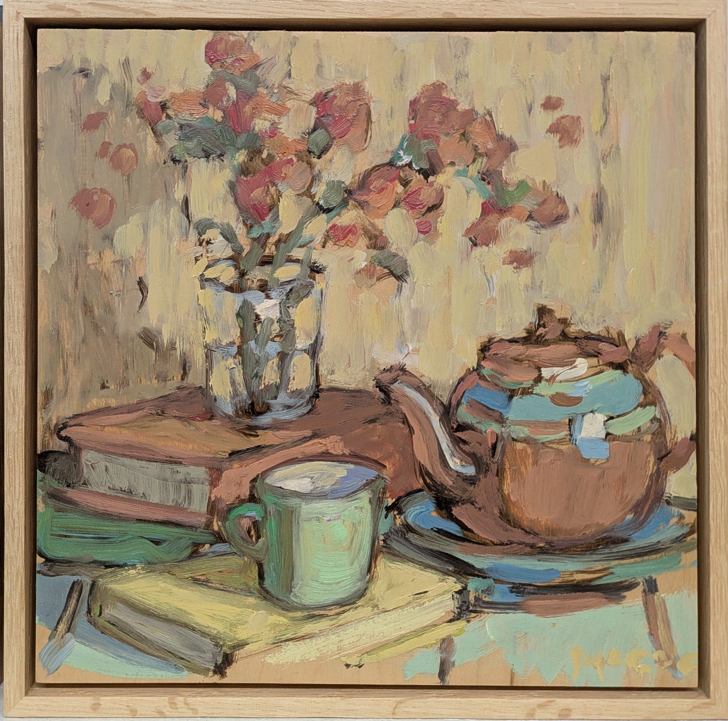 Brown Betty and Roses