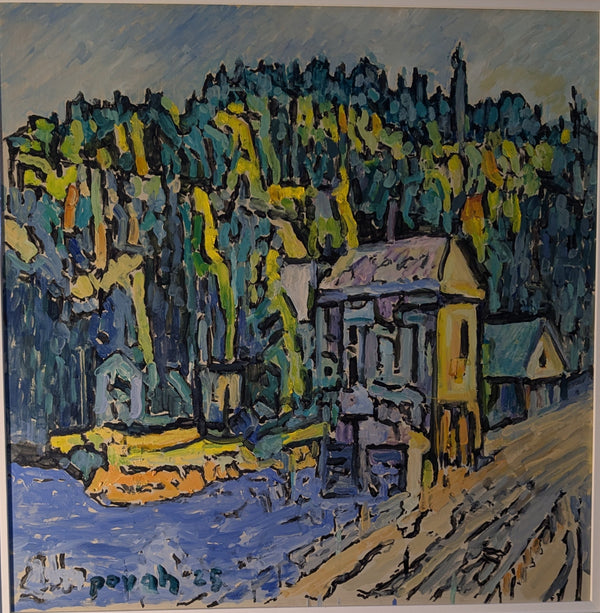Houses on the Bridge, Bear River NS