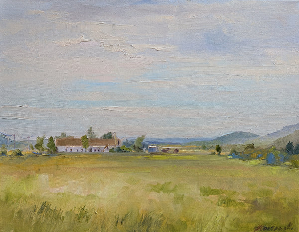 Parrsboro Fields - Plein Air