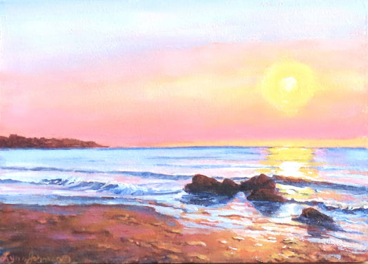 Pastel Sunrise, White Point Beach