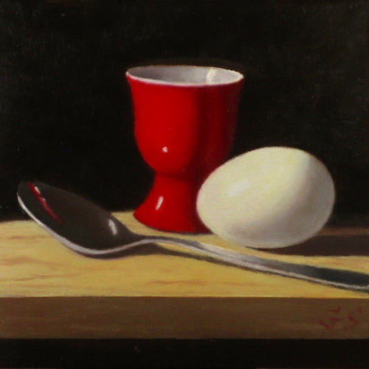 Red Egg Cup
