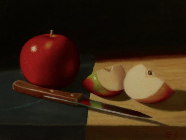 Apples, Knife and Cloth 2