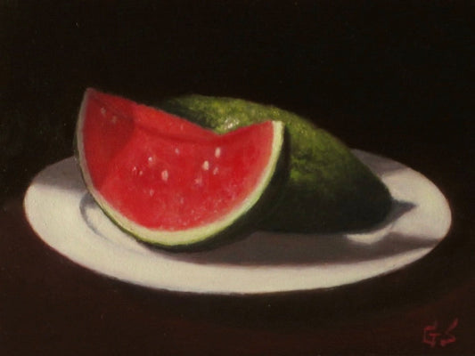 Melon On Platter