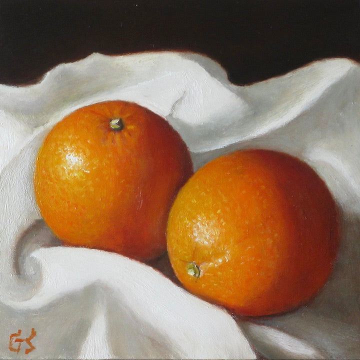 Oranges on Cloth #3