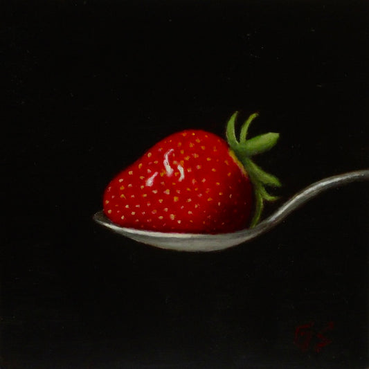 Strawberry And Spoon