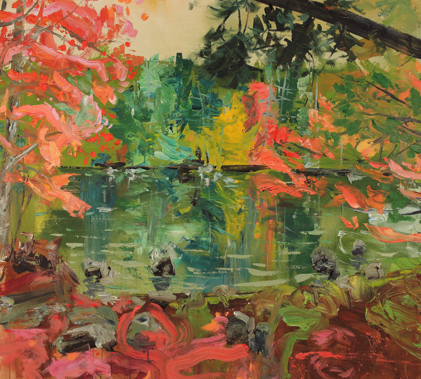 The Pond in Fall