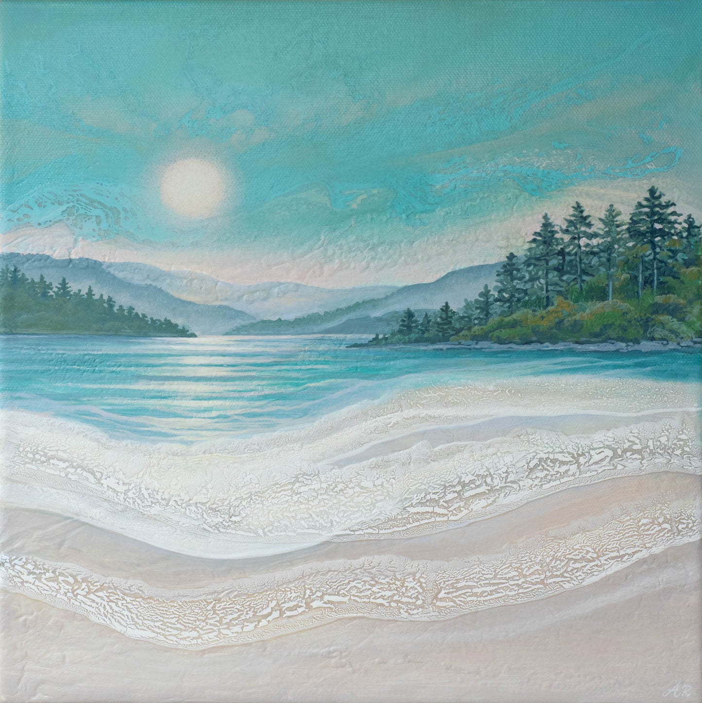 The Glimpses of Ocean Sunrise