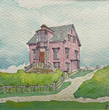 House on the Hilltop in Lunenburg
