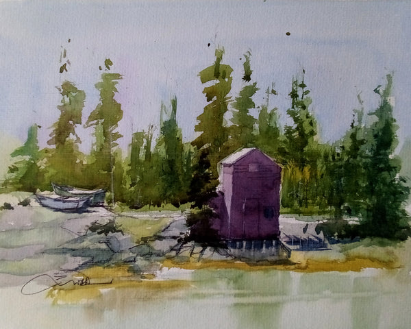 Along Herring Rock Road