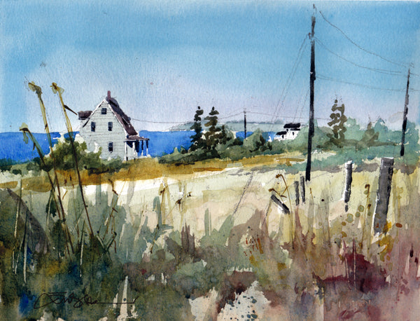 Mont Carmel PEI Bend in the Road