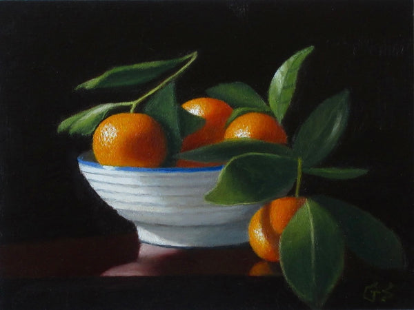 White Bowl and Clementines