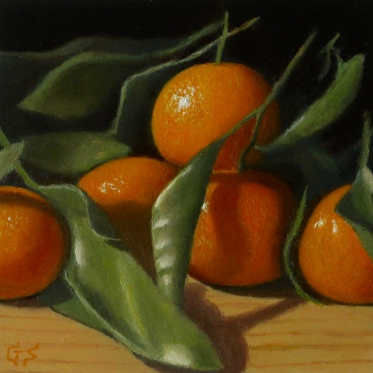 Clementines and Leaves