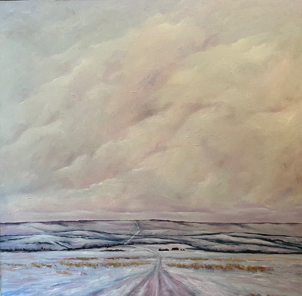 Country Roads Series - Winter Sky