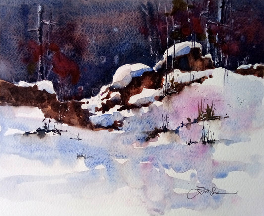 Strolling the Snow Trail