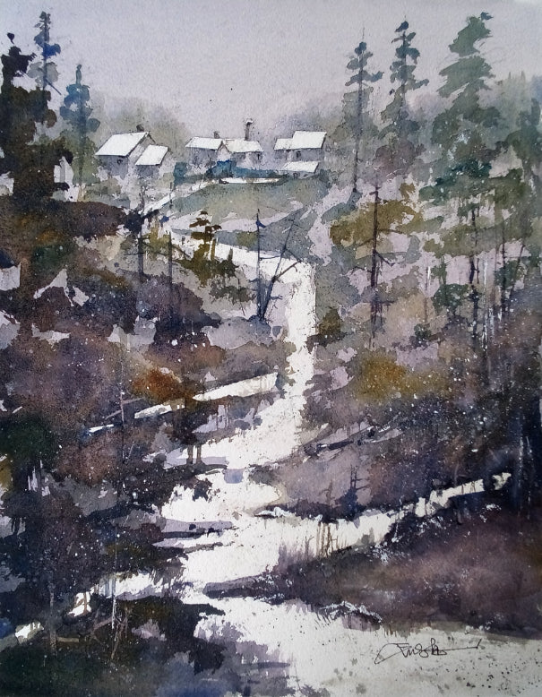 The Old Coach Road Snow Trail