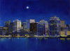 Moonrise over Halifax