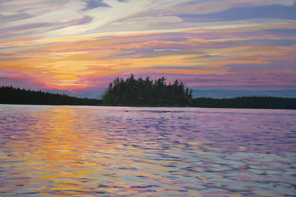 Ponhook Lake - Sunset
